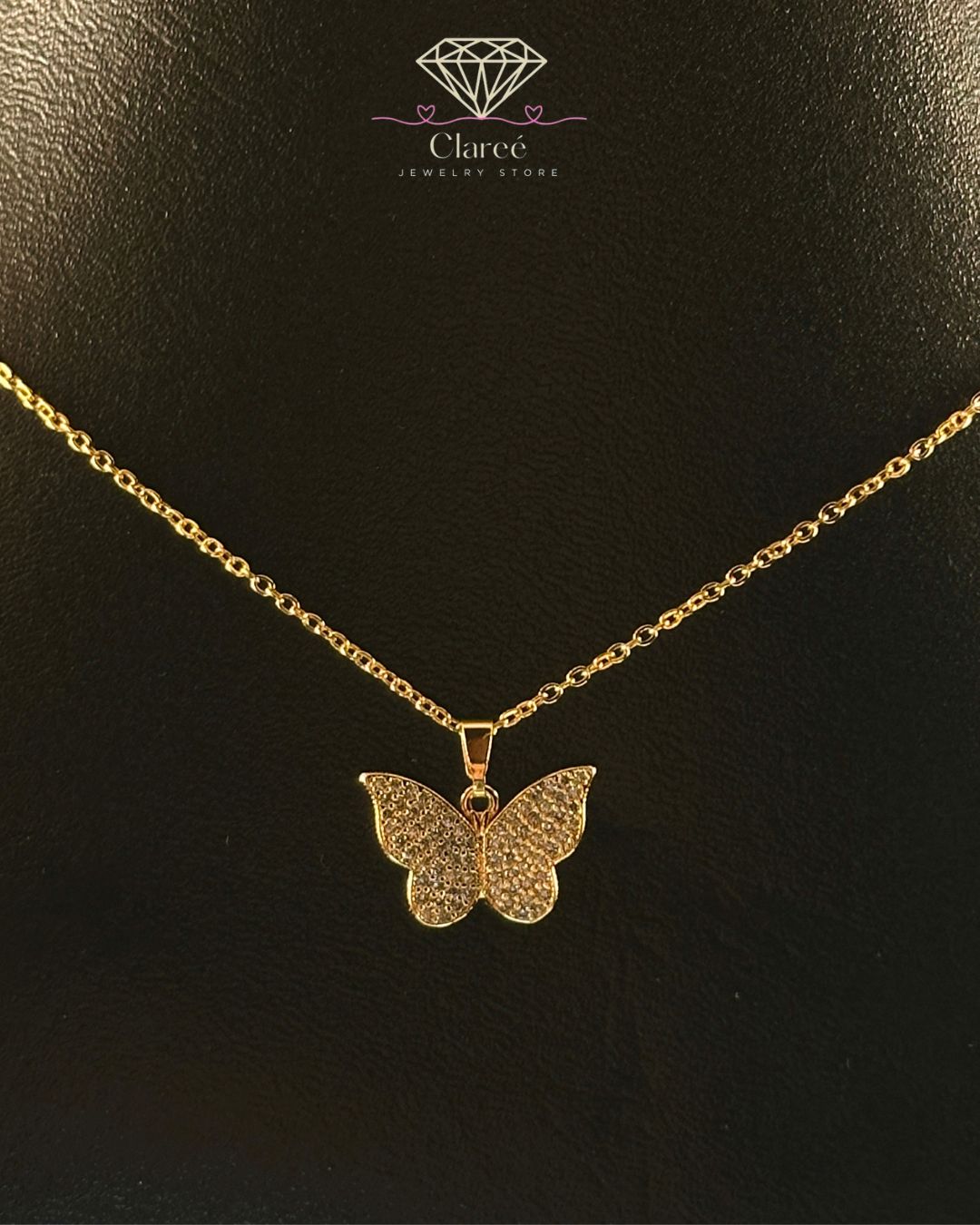 Golden Flutter Butterfly